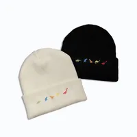 Autumn And Winter Fashion Cold-proof Woolen Hat Korean Version Trend Personality Five Dinosaur Knitted Hat main image 3