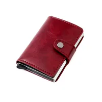 Wholesale Rfid Shielding Anti-theft Brush Ultra-thin Credit Card Aluminum Alloy Card Bag sku image 11