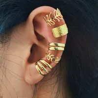 Wholesale Jewelry Vintage Style Letter Alloy Earrings sku image 1