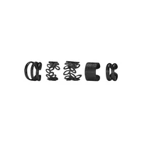 Wholesale Jewelry Vintage Style Letter Alloy Earrings sku image 14