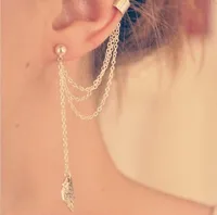 Wholesale Jewelry Vintage Style Letter Alloy Earrings sku image 9