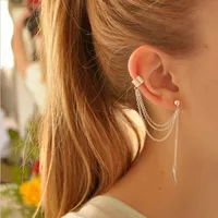 Wholesale Jewelry Vintage Style Letter Alloy Earrings sku image 10