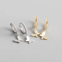 925 Sterling Silver Gem Insect Earrings main image 5