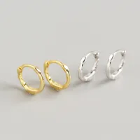 925 Sterling Silver No Inlaid Geometric Earrings main image 5