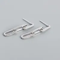 Fashion Geometric Plating Gem Earrings sku image 1