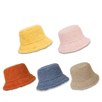 New Autumn And Winter Hats  Fisherman Hat Warm And Cold Sunshade Wide-brimmed Face Small Basin Hat Korean Trend main image 2