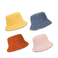New Autumn And Winter Hats  Fisherman Hat Warm And Cold Sunshade Wide-brimmed Face Small Basin Hat Korean Trend main image 3