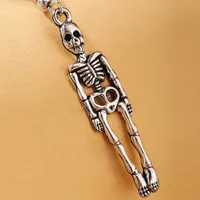 Creative Halloween Ear Accessories Personality Alternative Retro Skull Pendant Earrings main image 3