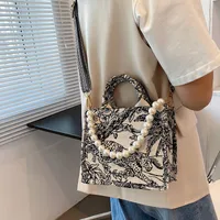 Large Bag Handbags  New Korean Fashion Contrast Color One Shoulder Underarm Bag main image 2