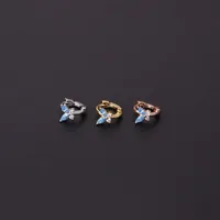 Ear Cartilage Rings & Studs Lady Butterfly Copper Plating main image 3