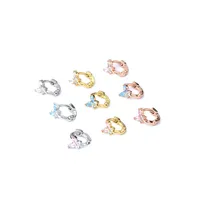 Ear Cartilage Rings & Studs Lady Butterfly Copper Plating main image 5