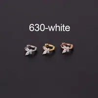 Ear Cartilage Rings & Studs Lady Butterfly Copper Plating sku image 3