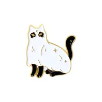 Cartoon Style Cat Alloy Plating Unisex Brooches sku image 11
