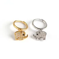 925 Sterling Silver Gem Animal Earrings main image 5