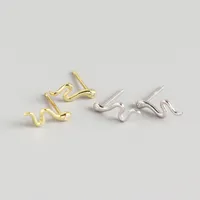 925 Sterling Silver Gem Animal Earrings Ear Studs main image 5