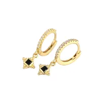 Yhe0396 European And American Foreign Trade Hot Selling S925 Silver Ins Mild Luxury Retro Earclip Earrings All-matching Silver Earrings Ear Studs main image 2
