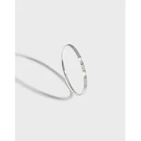 Korean 1.2mm Car Flower Texture S925 Sterling Silver Fine Ring Female Wholesale main image 1