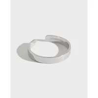925 Sterling Silver No Inlaid Geometric Rings main image 1