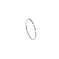 Korean 1.2mm Car Flower Texture S925 Sterling Silver Fine Ring Female Wholesale sku image 2