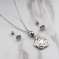 Wholesale Jewelry Flower 304 Stainless Steel main image 1