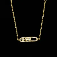 Rose Gold Bracelet Geometric Shape Three Flash Diamond Stainless Steel Bracelet main image 4