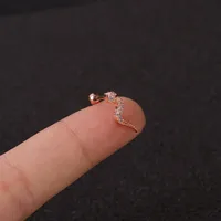 Ear Cartilage Rings & Studs Fashion Animal Copper main image 2