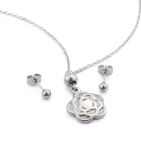 Wholesale Jewelry Flower 304 Stainless Steel sku image 1