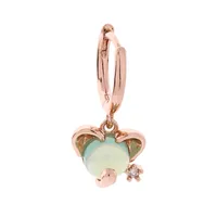 Fashion Animal Head Earrings Copper Plated Lion Puppy Cat Earrings Wholesale sku image 13