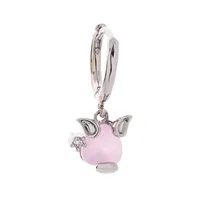 Fashion Animal Head Earrings Copper Plated Lion Puppy Cat Earrings Wholesale sku image 16