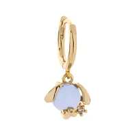 Fashion Animal Head Earrings Copper Plated Lion Puppy Cat Earrings Wholesale sku image 17
