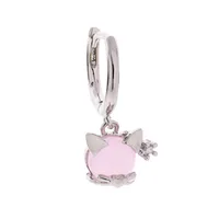 Fashion Animal Head Earrings Copper Plated Lion Puppy Cat Earrings Wholesale sku image 21