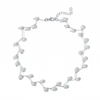 Vintage Style Water Droplets Heart Shape Artificial Pearl Alloy Women's Necklace sku image 5