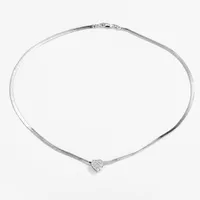 Wholesale Fashion Heart Stainless Steel Copper Plating 18K Gold Plated Necklace main image 3