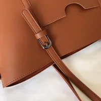 Large Pu Leather Vintage Style Tote Bag Shoulder Bag main image 3