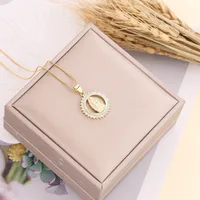 Wholesale Fashion Copper Plating 18K Gold Plated Zircon main image 4