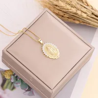 Wholesale Fashion Copper Plating 18K Gold Plated Zircon sku image 2