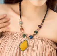 Simple Geometric Pendant Accessories Long Decorative Necklace Sweater Chain main image 5