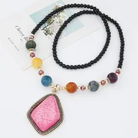 Simple Geometric Pendant Accessories Long Decorative Necklace Sweater Chain main image 3