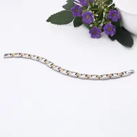 Simple Style Geometric Titanium Steel 18K Gold Plated No Inlaid Bracelets In Bulk main image 3