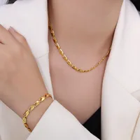 Wholesale Jewelry Printing 304 Stainless Steel No Inlaid 18K Gold Plated main image 1