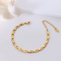 Wholesale Jewelry Printing 304 Stainless Steel No Inlaid 18K Gold Plated main image 3
