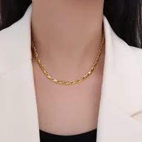 Wholesale Jewelry Printing 304 Stainless Steel No Inlaid 18K Gold Plated sku image 1