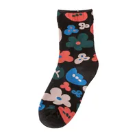 New Socks Women's Tube Socks Korean Small Flower Personality Cartoon Socks Wholesale main image 5