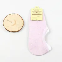 Japan And South Korea New Casual Ladies Shallow Mouth Non-slip Invisible Pure Color Boat Socks Wholesale sku image 5