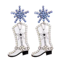 Fashion Diamond Alloy Earrings Ear Studs main image 1