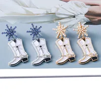 Fashion Diamond Alloy Earrings Ear Studs main image 4