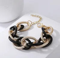 Fashion Multi-layer Metal Acrylic Splicing Geometric Bracelet sku image 7
