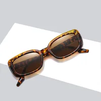 Fashion Korean Sunglasses Small Frame Plain Trend Sunglasses main image 1