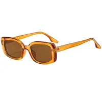 Fashion Korean Sunglasses Small Frame Plain Trend Sunglasses main image 3