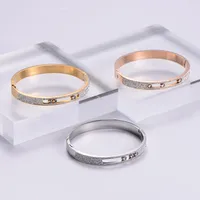 Heart Stainless Steel 18K Gold Plated Rose Gold Plated Artificial Rhinestones In Bulk main image 4